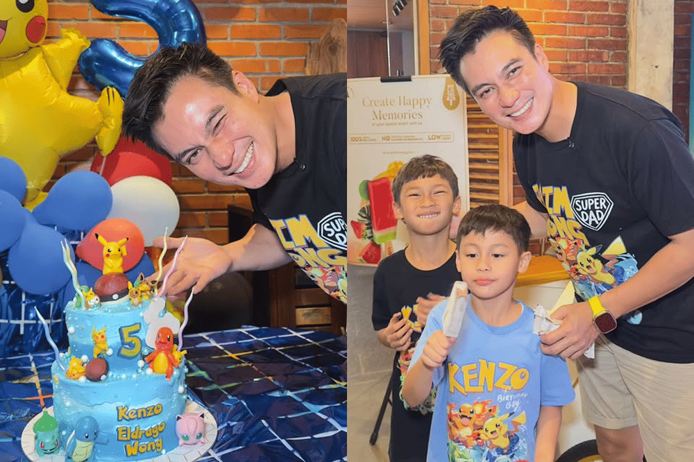 Momen Ulang Tahun ke-5 Kenzo Anak Baim Wong 1