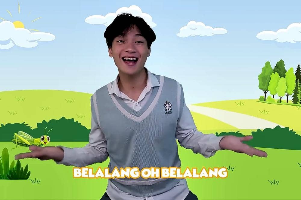 Lirik Lagu 'Belalang Bernyanyi' Kinderflix 3