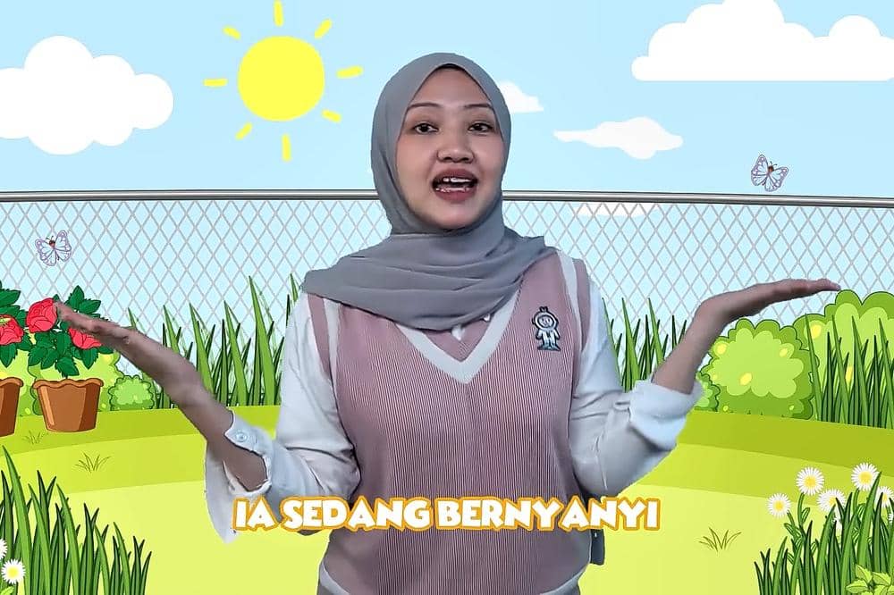 Lirik Lagu 'Belalang Bernyanyi' Kinderflix 2