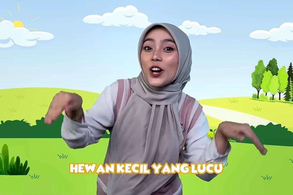 Lirik Lagu 'Belalang Bernyanyi' Kinderflix 4