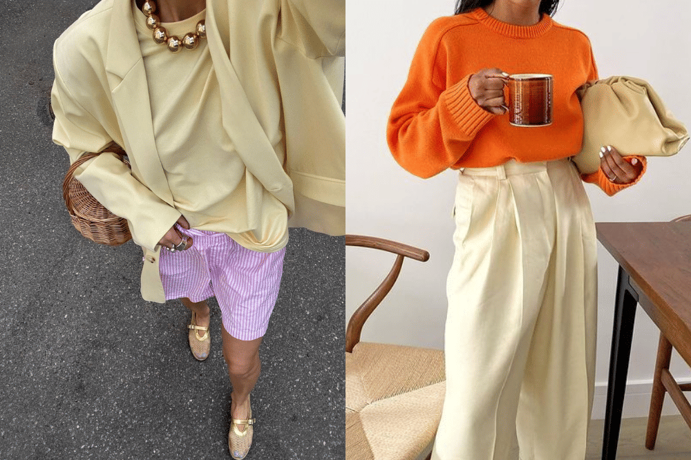 Butter Yellow dan Oranye