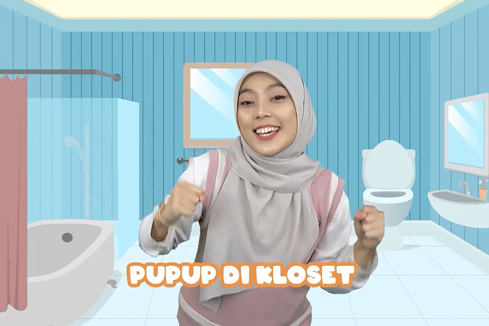 Lirik Lagu 'Pipis dan Pupup' Kinderflix