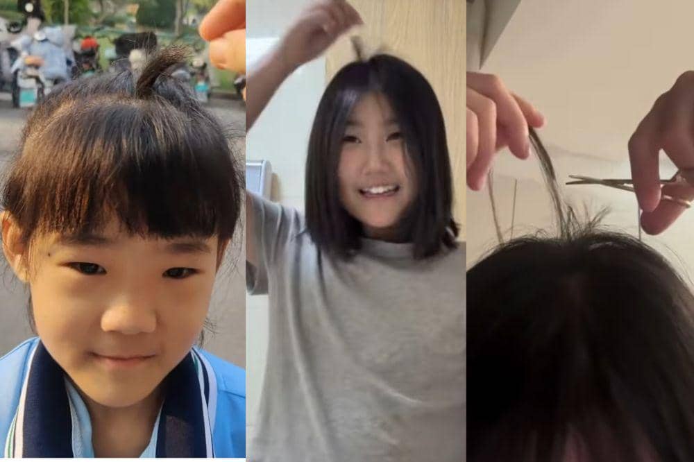 tren rambut antena di china 