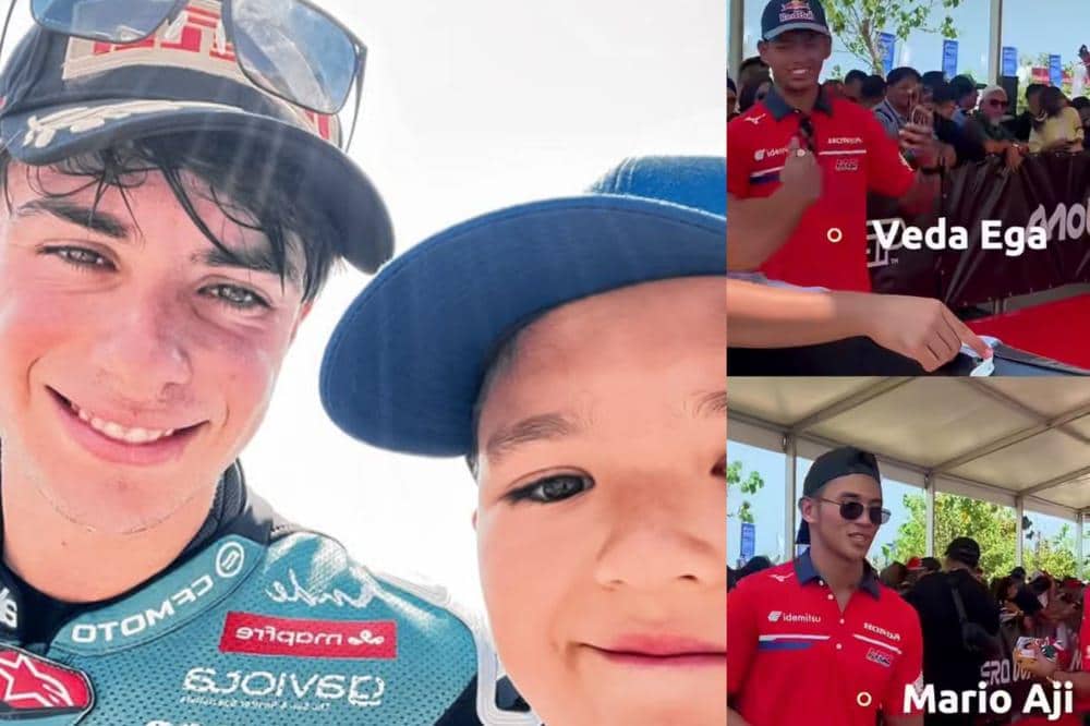 Momen El Barack Nonton MotoGP Langsung di Mandalika 1