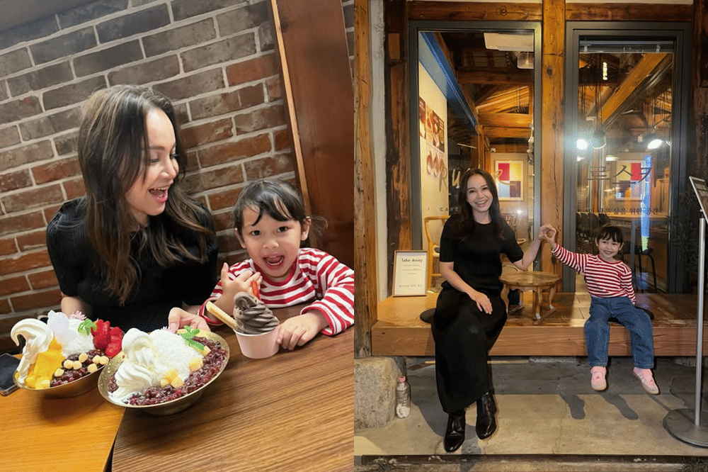 Hangat! Momen Rossa Liburan ke Seoul Bareng Raina Mikayla