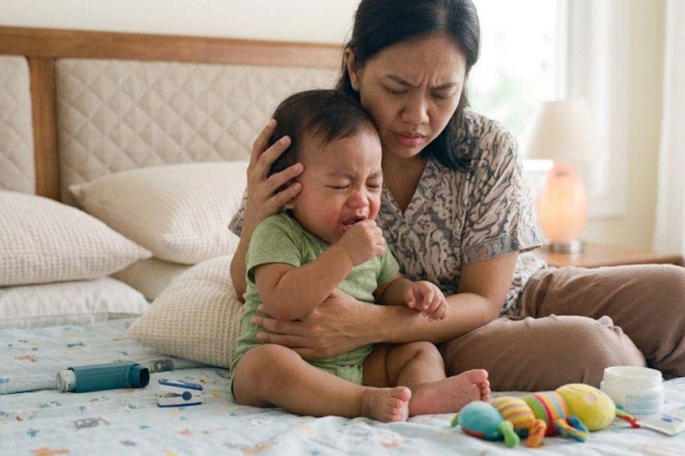 Sistem pernapasan anak rentan terganggu akibat paparan asap karhutla