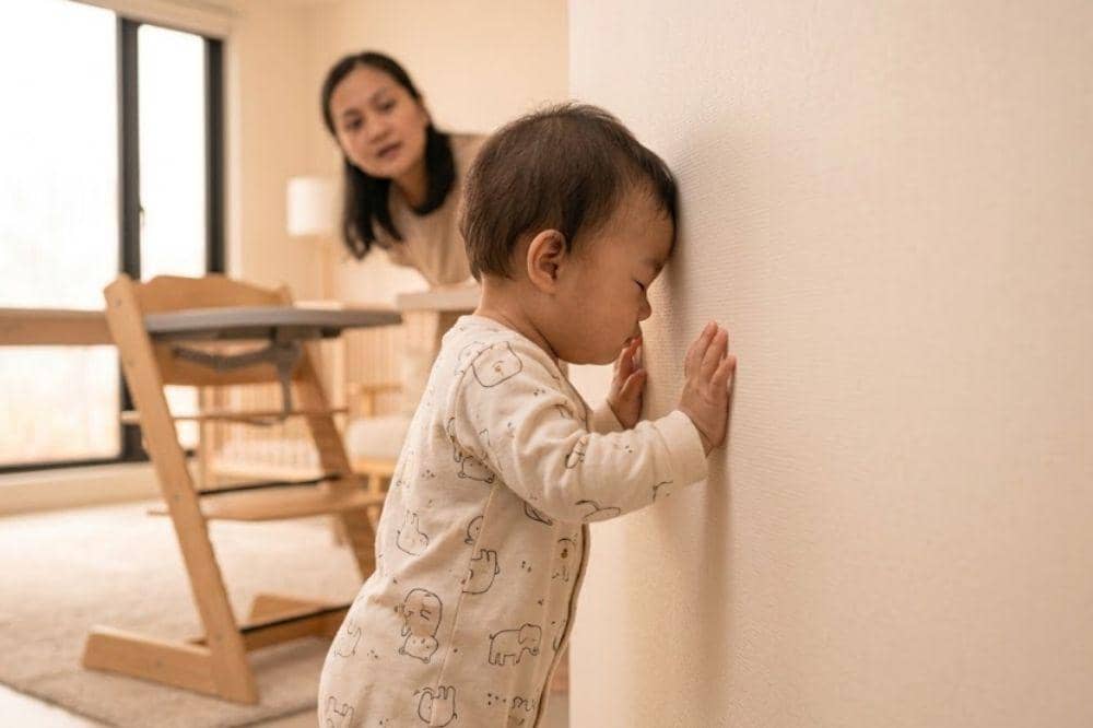 Normalkah Bayi Usia di Bawah Satu Tahun Suka Membenturkan Kepala?