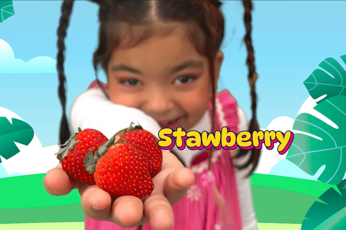 Lirik Lagu 'Ayo Makan Buah' Kinderflix 1