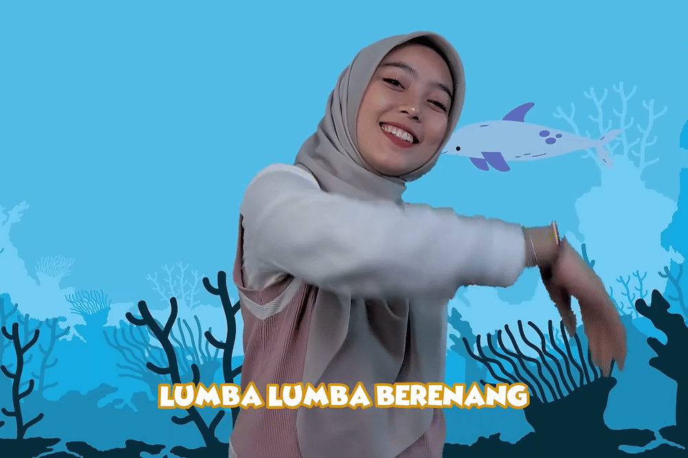 Lirik Lagu 'Lumba-Lumba' Kinderflix