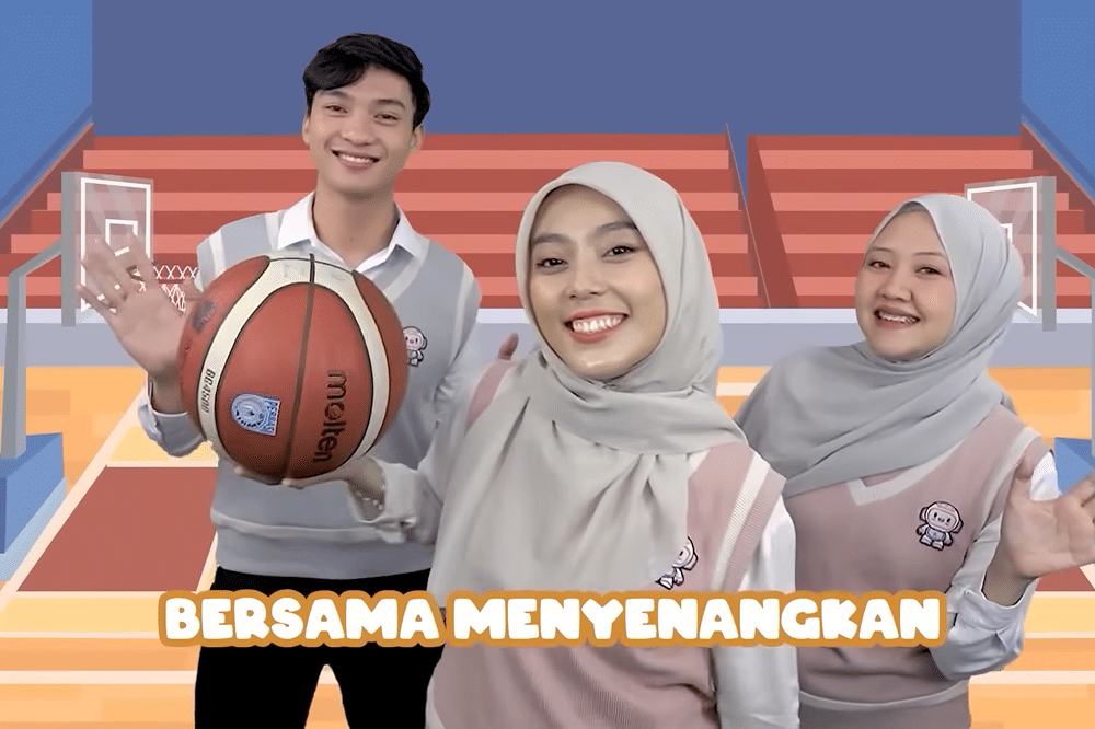 Lirik Lagu 'Basket' Kinderflix