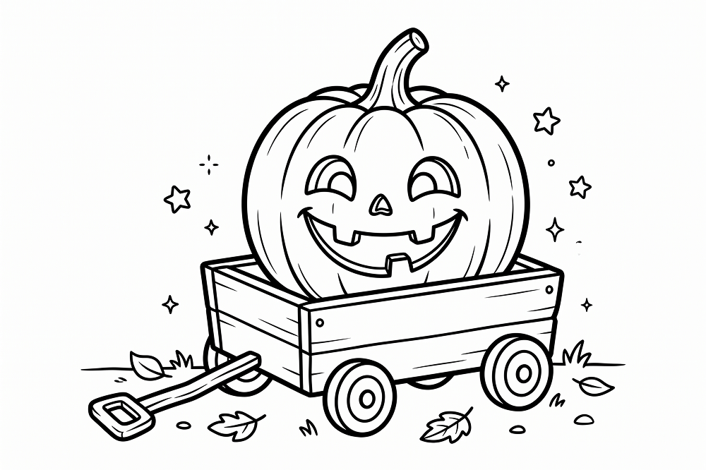50 Ide Lembar Mewarnai Gambar Bertema Halloween, Bisa Berkreasi