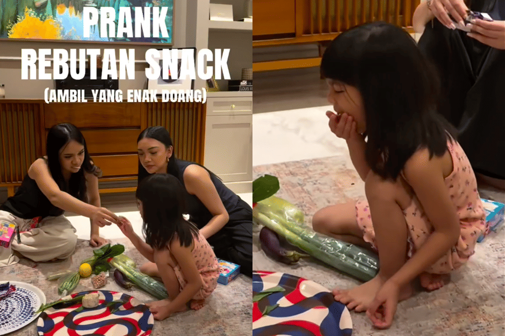 Sampai Makan Petai, Nakeya Kena Prank Naura dan Neona