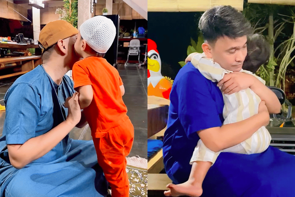Begitu Hangat, Ini 7 Kedekatan Ruben Onsu dan Thayaka Putra Onsu