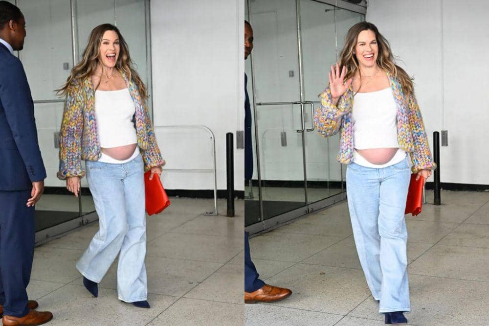 Kabar Bahagia, Hilary Swank Hamil Anak Ketiga di Usia 52 Tahun