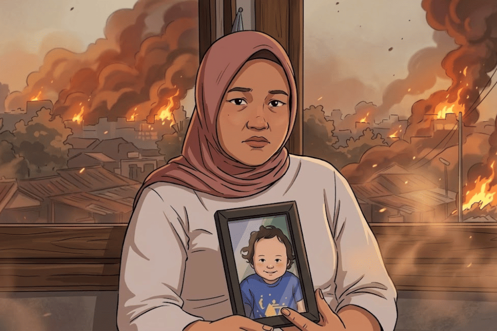 Bayi Berusia 14 Bulan Meninggal Diduga Akibat Asap Karhutla