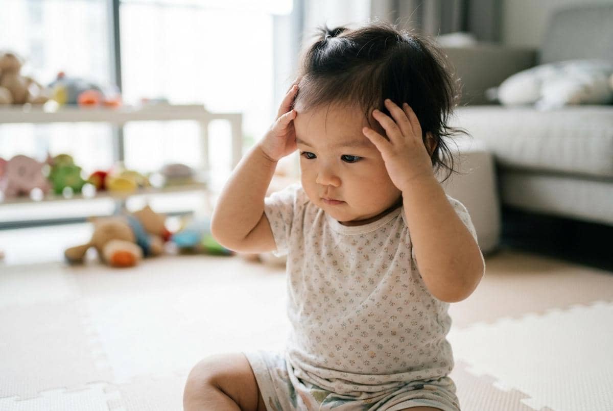 Kenapa Bayi Suka Memukul Kepala? Ini Penyebabnya