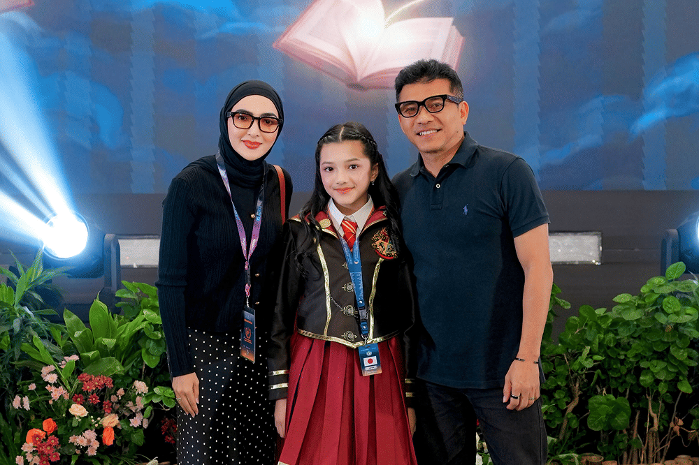 Ashanty Bangga, Arsy Hermansyah Pidato di Forum MUN Internasional
