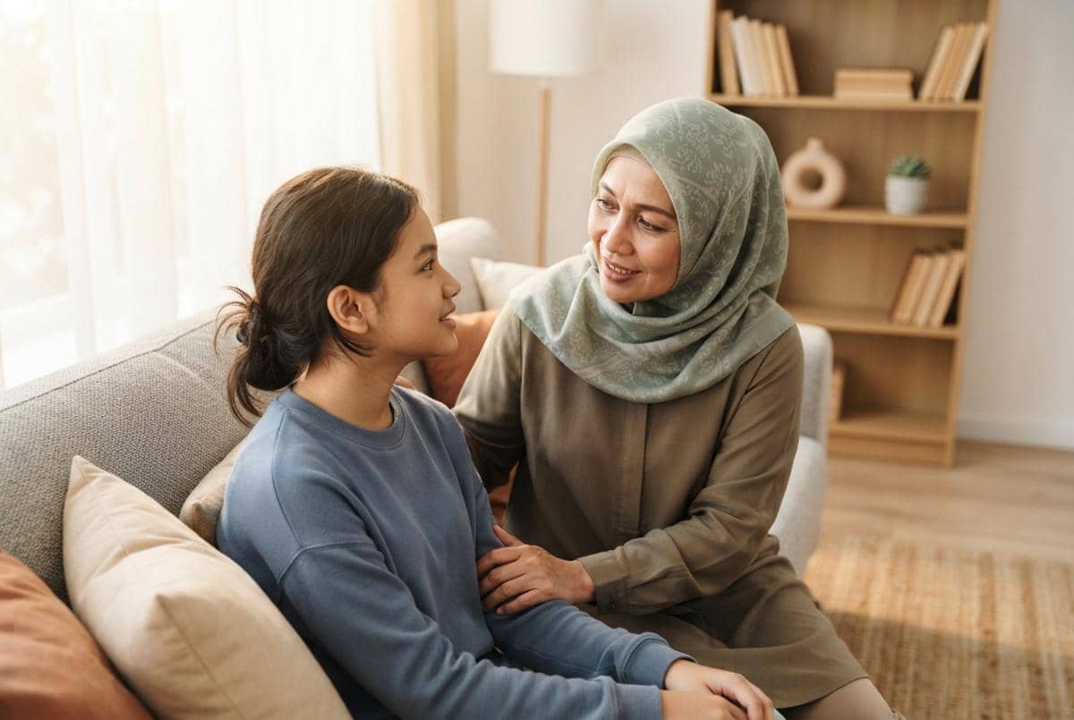 Al-Quran mengajarkan bahwa Mama jangan memberi labe negatif pada anak dan selalu berkata lembut