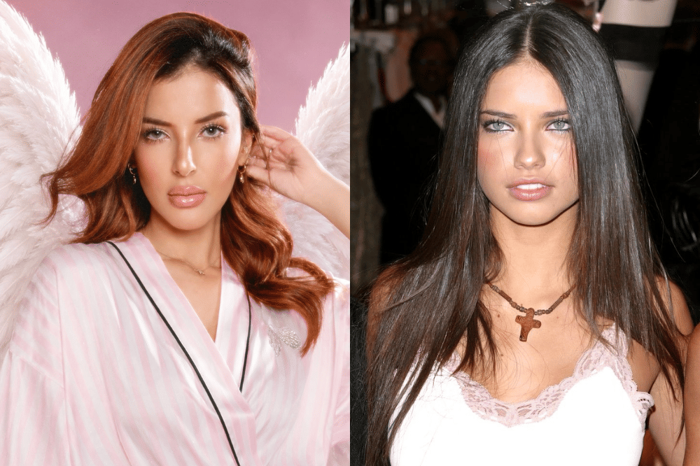 Tasya Farasya Coba Makeup Glam Nude Pink ala Model Adriana Lima