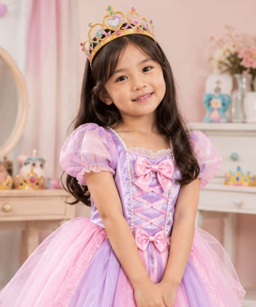 Kostum putri dari negeri dongeng
