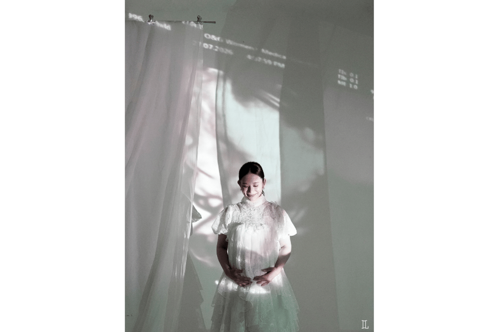 Foto maternity Athina Papadimitriou, istri Rio Haryanto