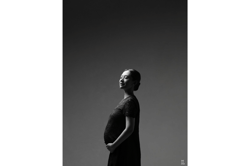 Foto maternity Athina Papadimitriou, istri Rio Haryanto