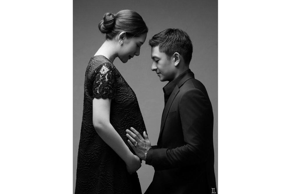Foto maternity Athina Papadimitriou, istri Rio Haryanto