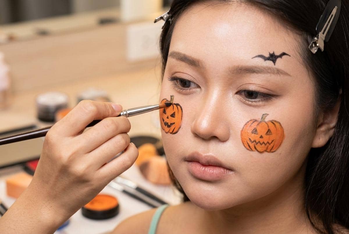 Tutorial Makeup dan Kostum Halloween Praktis (2)