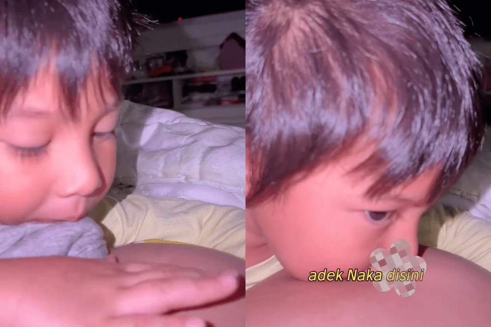 Naka Anak Indah Permatasari Ajak Ngobrol Adik di Perut Mama 3
