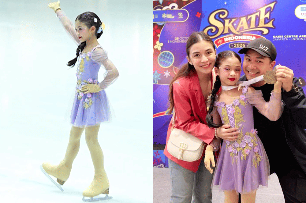 Nastusha Olivia Raih Juara 3 Figure Skating 3