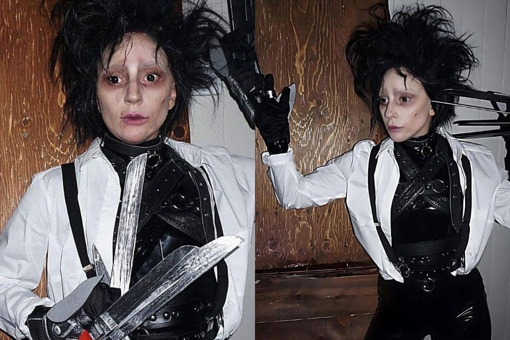 Lady Gaga berubah jadi Edward Scissorhands