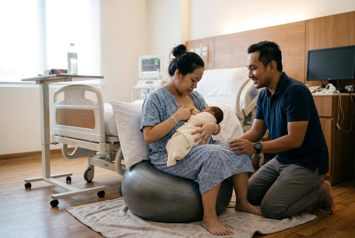 Manfaat Birth Ball untuk Mengurangi Nyeri Kontraksi (6)