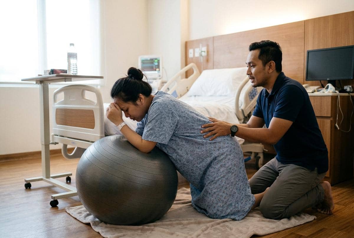 anfaat Birth Ball untuk Mengurangi Nyeri Kontraksi (5)