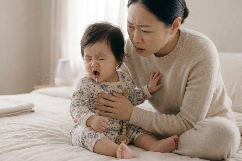 Anak batuk karena asap, apakah harus selalu diuap?