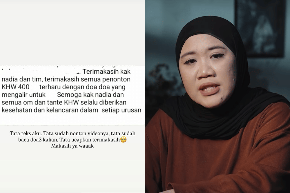 Nadia Omara Dikirim DM oleh Tata usai Cerita KHW Part 400