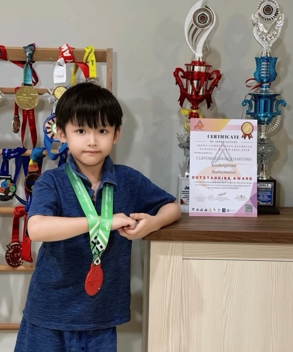 Clifford Eldridge Hartono raih prestasi di olimpiade matematika