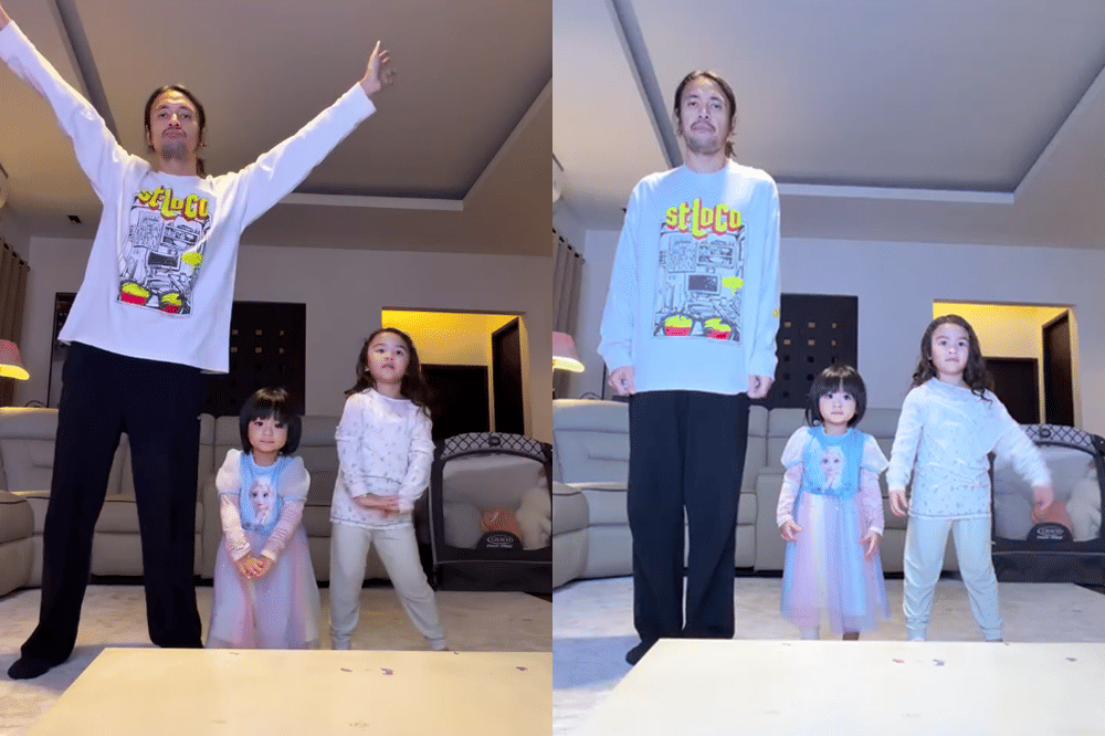 Marcello Tahitoe Dance Bareng Anak 2