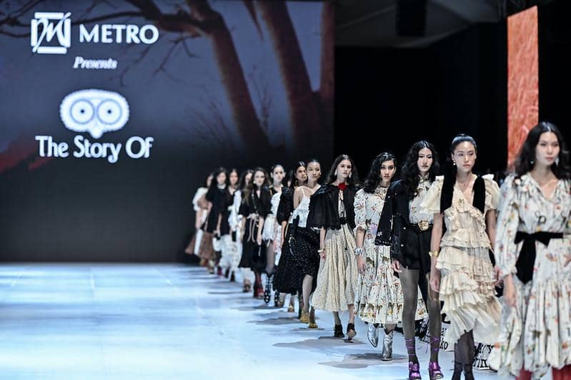 Empat muse membawa interpretasi feminitas yang berbeda